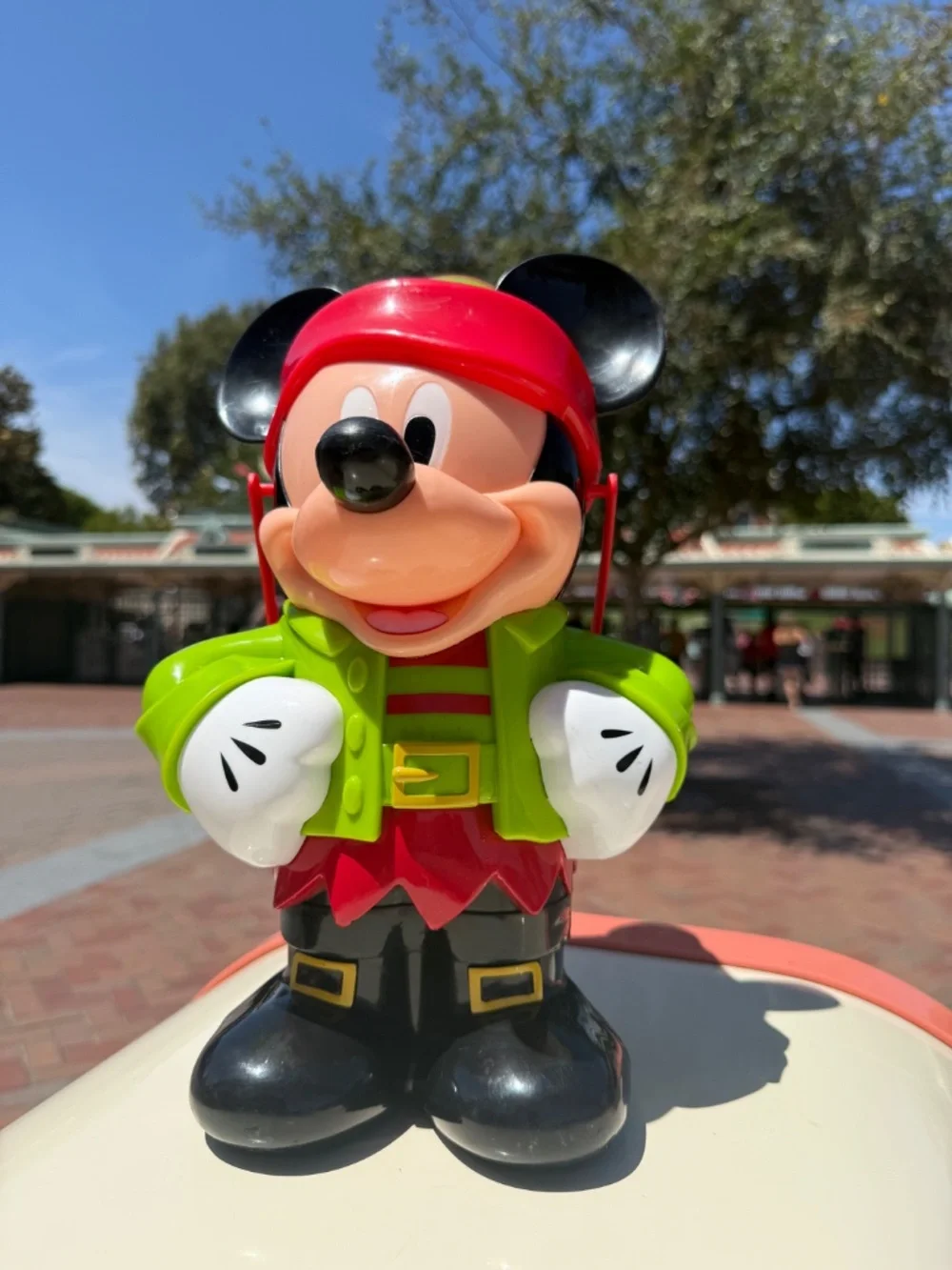Mickey Elf Popcorn Bucket Premium Collectible
